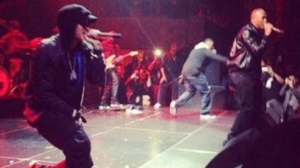 WATCH: Diddy & Mase Realiza ‘Mo Money Mo Problems’ en el Dr. Dre Pre-Grammy Bash