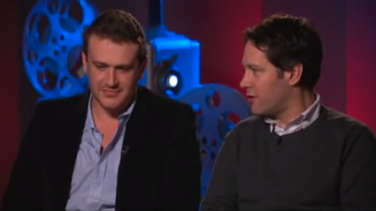 Jason Segel & Paul Rudd Sing ‘La confrontación’ de ‘Les Mis’