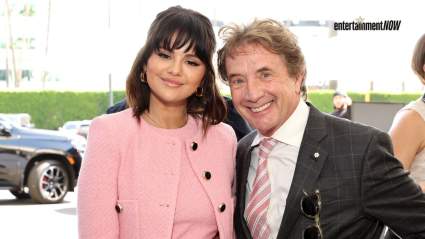 Co-Stars Martin Short & Selena Gomez Share Sweet Moment