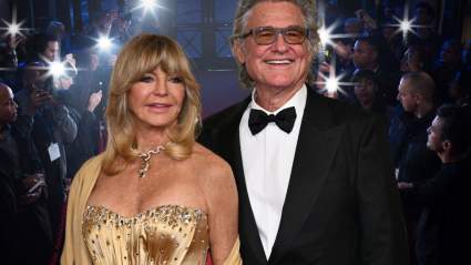 Goldie Hawn Wows en vestido de oro en Rare Oscars Rojo Carpet Apariencia