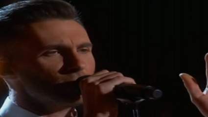 WATCH: Adam Levine interpreta ‘Las estrellas perdidas’ en 2015 Oscars