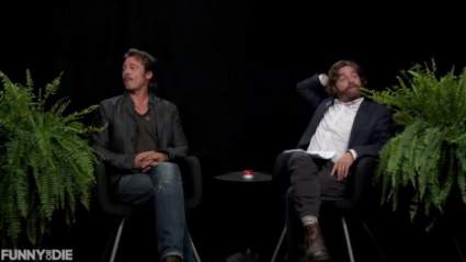 WATCH: Brad Pitt en ‘Entre dos Ferns’ con Zach Galifianakis