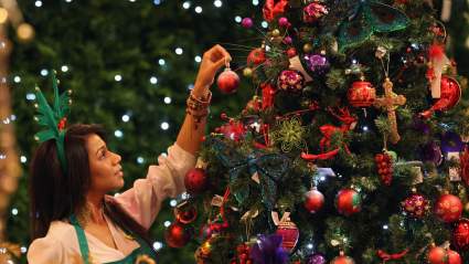 Cómo Decorar un árbol de Navidad