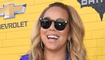Mariah Carey Sings en L.A. Juego de Clipper
