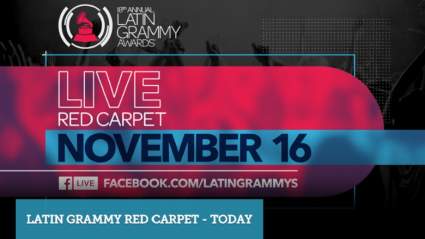 Latin Grammys 2017 Carpet rojo Live Stream: Cómo ver en línea