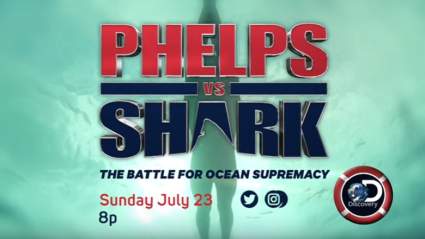 Michael Phelps Shark Week Racing Special Time & Channel