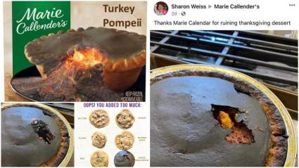 Pie quemado de Sharon Weiss: Ver los Memes de la Mejor Marie Callender