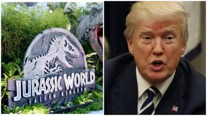 Los Jabs de Trump del Mundo Jurásico son sutiles, pero aún están claros