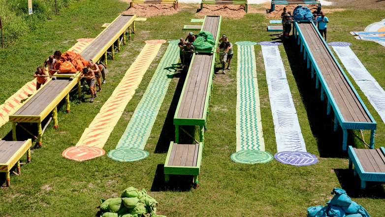 The first 'Survivor 41' challenge