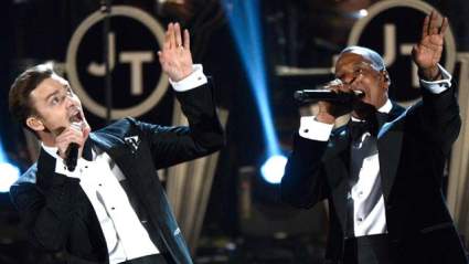 Jay Z & Justin Timberlake Dedicate Song to Trayvon Martin at Yankee Stadium