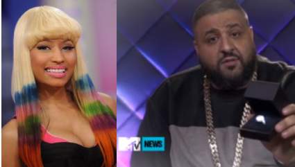 WATCH: DJ Khaled Propone a Nicki Minaj en MTV