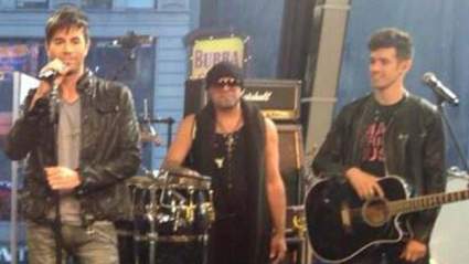 WATCH: Enrique Iglesias realiza “Ataque de corazón” en Good Morning America