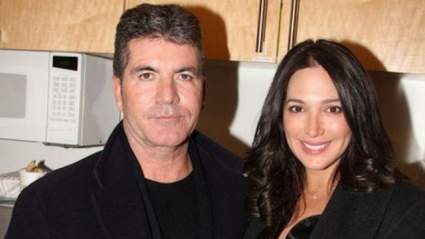 La novia de Simon Cowell Lauren Silverman en el trabajo?