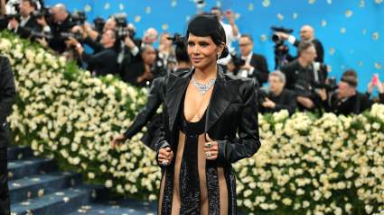 Halle Berry Shines en Apenas allí Met Gala Look
