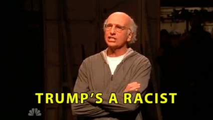 Larry David llama a Donald Trump racista en ‘Saturday Night Live ’