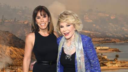 Melissa Rivers salvó los recuerdos de mamá Joan como California Home Burned