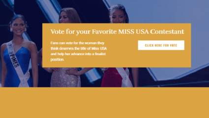 Miss USA 2017 Pageant Voting: Cómo votar en línea & Use Miss U App