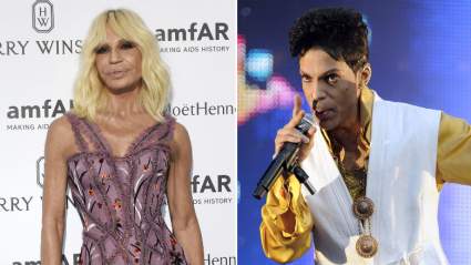 LISTEN: Debuta la música sin liberación del Príncipe en Donatella Versace Show