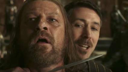 ‘Game of Thrones’: When Did Littlefinger ¿Mantener un cuchillo al cuello de Ned Stark? [VIDEO]