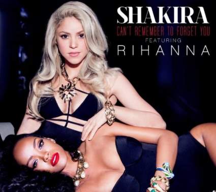 VIDEO: Rihanna " Shakira no puede recordar olvidarte " Audio