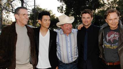 Star Trek Actor en ser tirado en traje